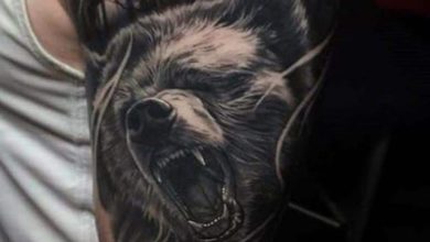 33 of the Best Bear Head Tattoos Ever