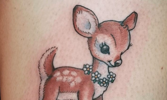 15+ Best Baby Deer Tattoo Ideas and Designs