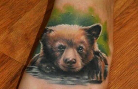 15+ Best Bear Cub Tattoo Designs and Ideas
