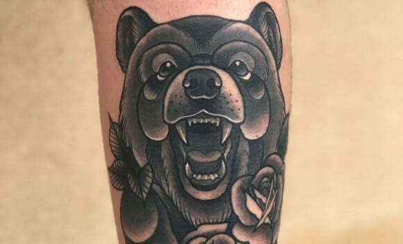 12+ Neo Traditional Bear Tattoo Ideas