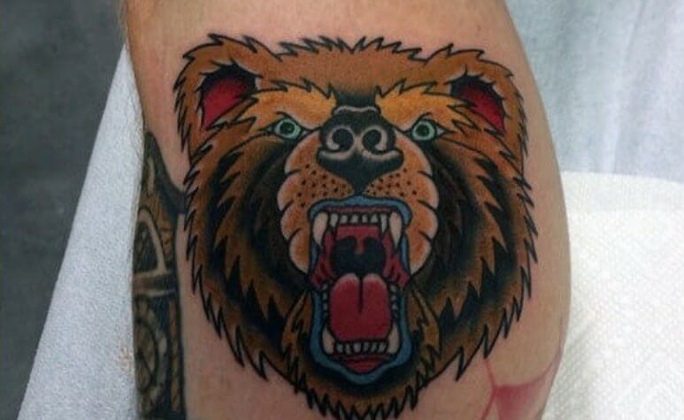 15+ Traditional Bear Tattoo Designs and Ideas