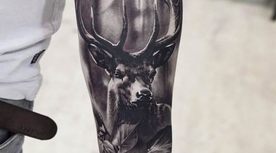 15+ Realistic Deer Tattoo Ideas