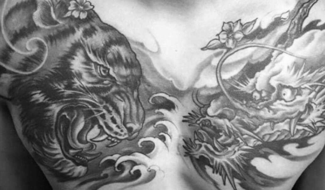 15+ Best Tiger And Dragon Tattoo Designs and Ideas