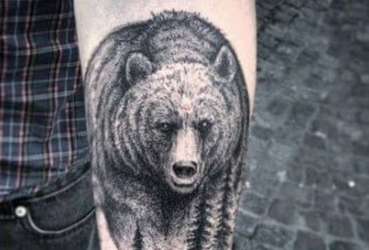 12+ Best Grizzly Bear Tattoo Designs and Ideas