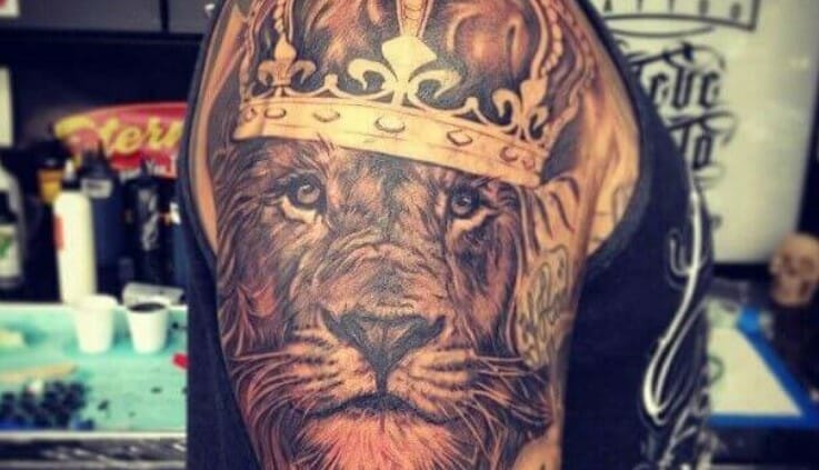 12+ Cool Lion King Tattoo Ideas – Sleeve Tattoo Designs
