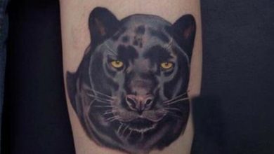 28 of the Best Panther Head Tattoos Ever