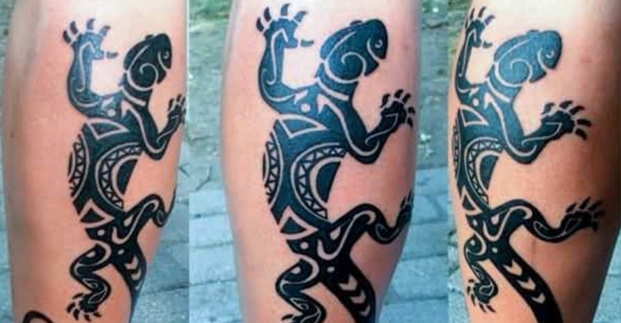 15+ Polynesian Lizard Tattoo Ideas