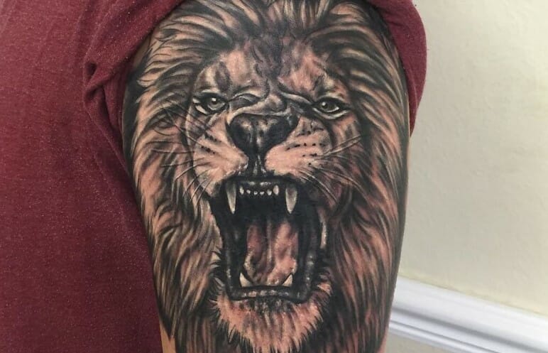 12+ Best Roaring Lion Tattoo Ideas