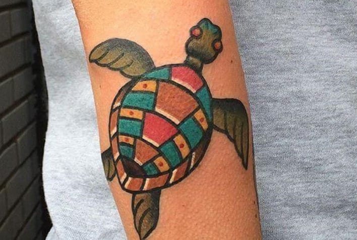 12+ Traditional Turtle Tattoo Designs