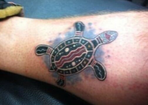 10+ Aboriginal Turtle Tattoo Designs