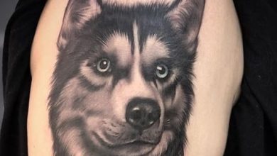 14 Most Realistic Tattoo Designs For Husky Lovers
