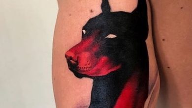 The 14 Coolest Dog Tattoos For Doberman Pinscher Lovers