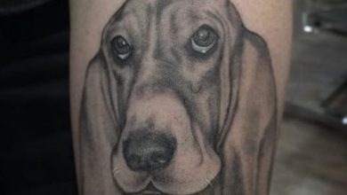 15 Amazing Dog Tattoos For True Basset Hound Lovers