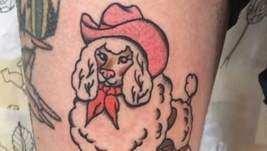 The 14 Funniest Poodle Tattoo Designs