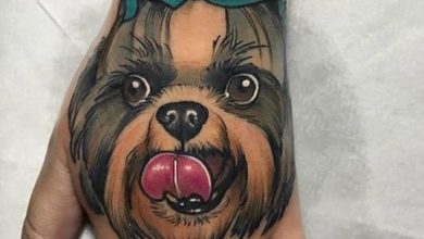 14 Colorful Tattoo Design Ideas for Shih Tzu Lovers