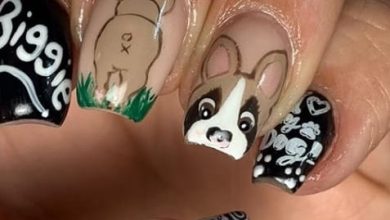 14 Manicure Design Ideas For French Bulldog Lovers